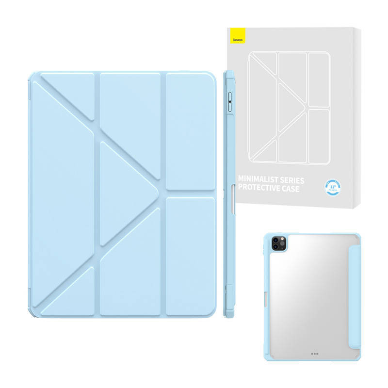 Protective case Baseus Minimalist for iPad Pro (2018/ 2020/ 2021/ 2022) 11-inch (blue)