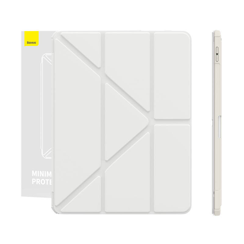 Apsauginis dėklas Baseus Minimalist, skirtas iPad Air 4/ 5 10,9 colio (baltas)