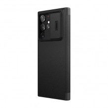 Nillkin CamShield odinis dėklas, skirtas Samsung Galaxy S22 Ultra (juodas)