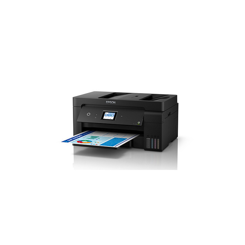 Printer Epson EcoTank L14150 spalvotas, multifunkcinis, A3+, Wifi, Black 