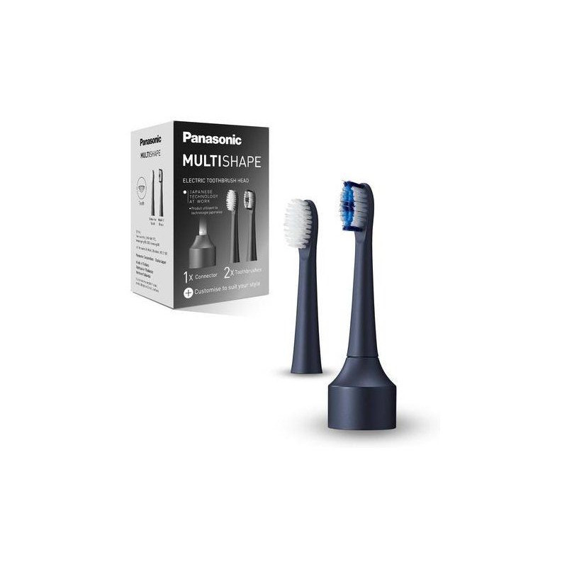 Panasonic Electric Toothbrush Head ER-CTB1-A301 MultiShape Black