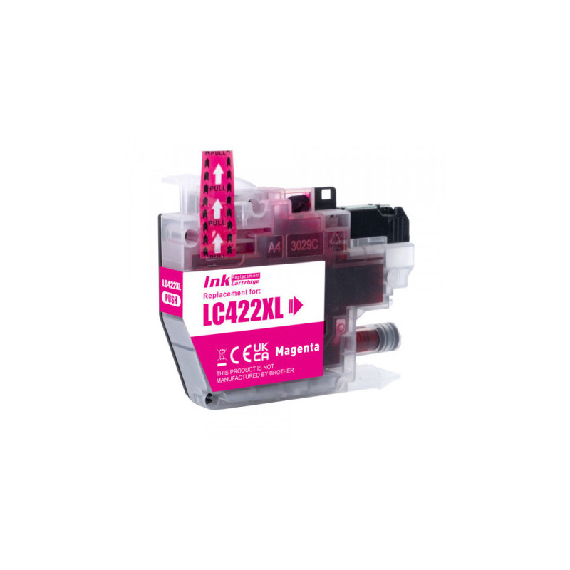 Compatible ink Brother LC422 XL, Magenta 