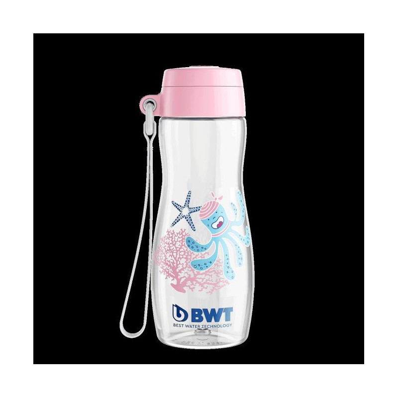 BWT vaikiška gertuvė Sport Squid rožinė 375 ml
