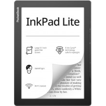 E-Reader POCKETBOOK InkPad Lite 9.7" 1200x825 1xUSB type C Micro SD Wireless LAN 802.11b/ g/ n Grey PB970-M-WW