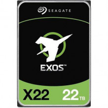 HDD SEAGATE Exos X22 22TB SATA 512 MB 7200 rpm Discs/ Heads 10/ 20 ST22000NM001E