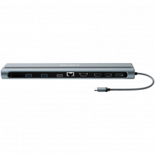 CANYON šakotuvas DS-90 14in1 USB-C Space Grey