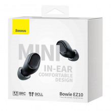 Belaidės ausinės Baseus Bowie EZ10 (juodos)
