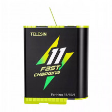 Telesin Fast charge battery for GoPro Hero 12/ 11/ 10/ 9 GP-FCB-B11