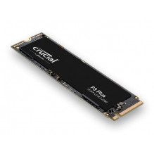 SSD CRUCIAL P3 Plus 1TB M.2 PCIE NVMe 3D NAND Rašymo greitis 3600 MB/ s Skaitymo greitis 5000 MB/ sek TBW 220 TB MTBF 15