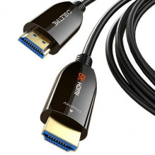 Active Fiber Optical Cable HDMI 2.1, 8K, 60Hz, 50m, 48Gbps, gold-plated