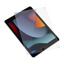 Grūdintas stiklas Baseus Crystal 0,3 mm, skirtas iPad Pro/ Air3 10,5" / iPad 7/ 8/ 9 10,2"
