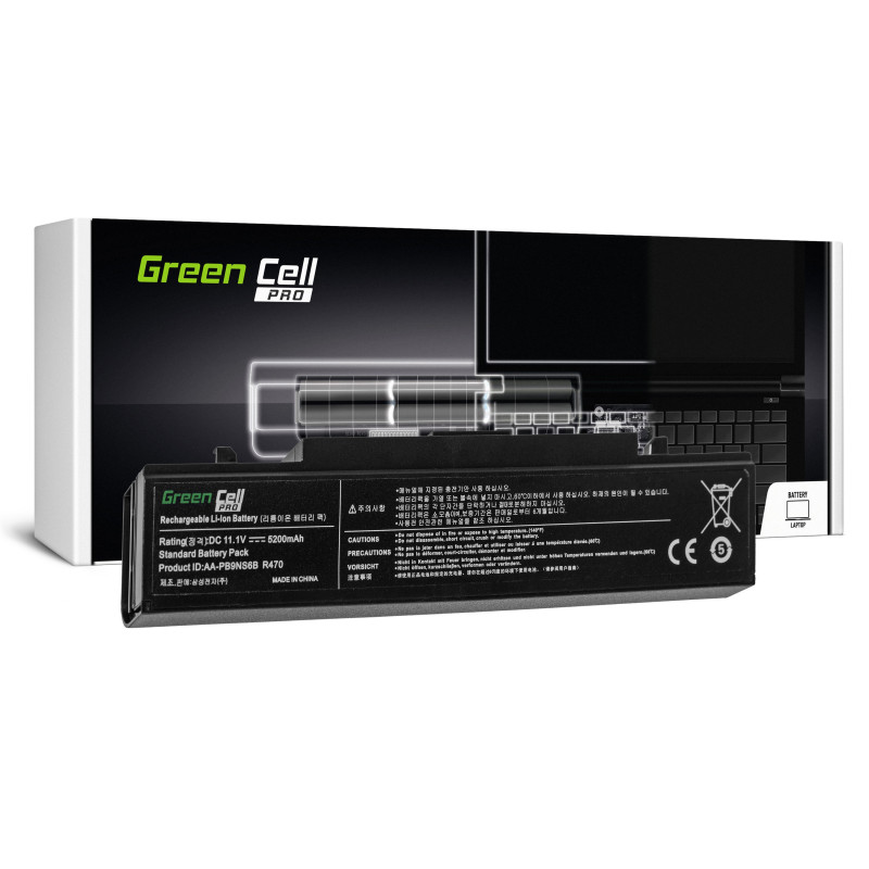 Green Cell Battery PRO AA-PB9NC6B AA-PB9NS6B for Samsung R519 R522 R525 R530 R540 R580 R620 R780 RV510 RV511 NP300E5A NP