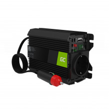 Green Cell Power Inverter PRO 12V iki 230V 150W/300W Modifikuota sinusinė banga