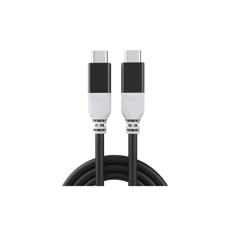 Cable USB-C - USB-C, PD100W, USB4 (black, 3m)