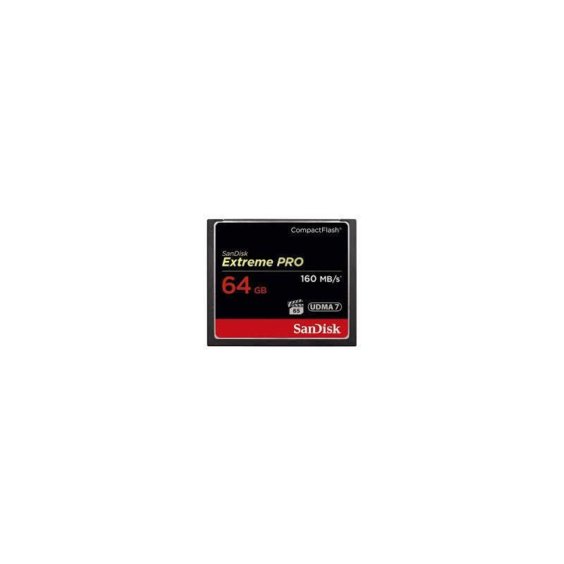 SANDISK BY WESTERN DIGITAL MEMORY COMPACT FLASH 64GB/ SDCFXPS-064G-X46 SANDISK