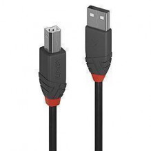 CABLE USB2 A-B 2M/ ANTHRA...