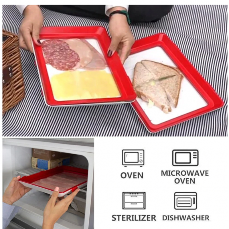 Šviežio maisto laikymo dėklas Šviežio maisto laikymo dėklas