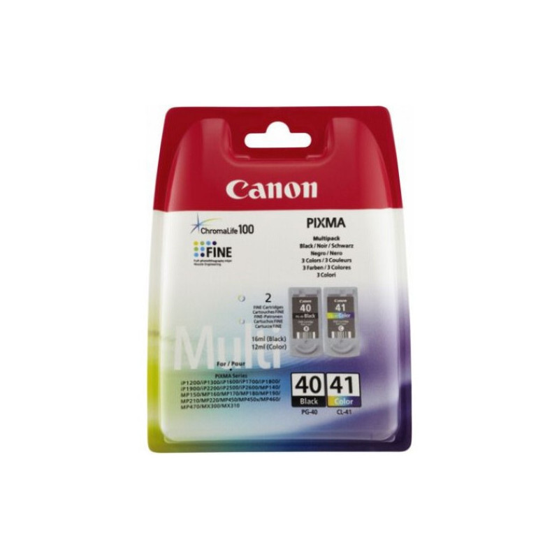 OEM kasetė Canon PG-40 / CL-41 Multipack Blister (0615B043) 