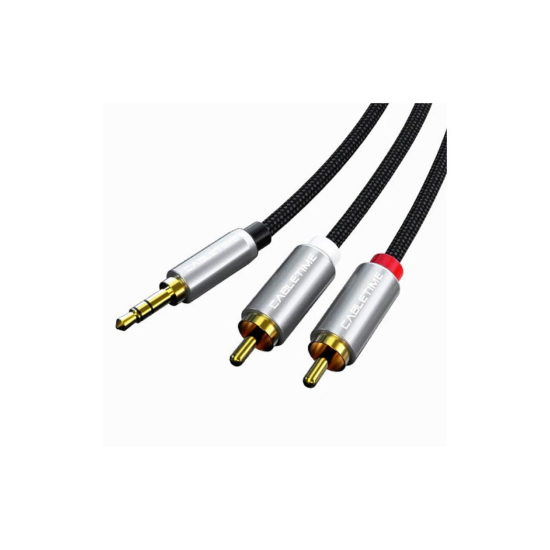 Audio Cable 3.5mm - 2x RCA, 3 m