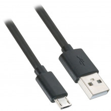 USB Micro DELTACO įkrovimo laidas / KABELIS 1 metras