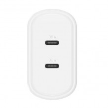 Wall charger Cygnett 2x USB-C 35W (white)