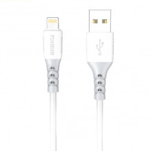 USB prie Lightning kabelis Foneng X66, 20W, 3A, 1m (baltas)