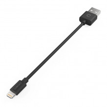 USB laidas prie Lightning Cygnett 12W 0,1m (juodas)