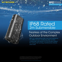 NITECORE 10000mAh Waterproof (IP68) Power Bank, NPB2