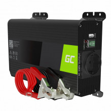 Voltage converter Green Cell Inwerter 12V / 230V 300W/ 600W (pure sine wave)