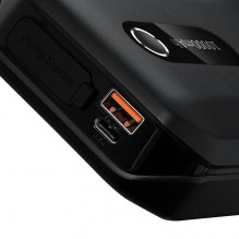 Baseus Super Energy Car Jump Starter 10000mAh, 1000A, USB (juodas)