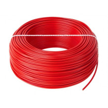 Cable h05v-k (lgy 500v) 1x1 mm red