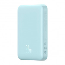 Powerbank Baseus Magnetic Mini 10000mAh, USB-C 20W MagSafe (mėlyna)