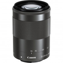 Canon EF-M 55-200mm f/ 4.5-6.3 IS STM (Black) - (white box)