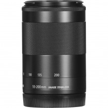 Canon EF-M 55-200mm f/ 4.5-6.3 IS STM (Black) - (white box)