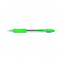 Stanger Pen 1.0 Softgrip rertactable, green, 1 pc. 18000300041