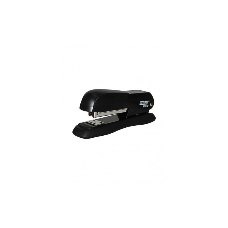 Stapler Rapid FM12, black, up to 25 sheets, staples 24/ 6, 26/ 6, metal 1102-102