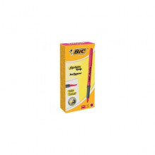 Bic Text marker Highlighter Flex, pink, in a package of 12 pcs. 494879