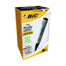 Bic Permanent marker Eco 2300 4-5 mm, black, pack of 12 pcs.