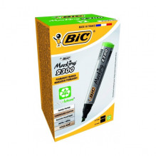 Bic Permanent marker Eco 2300 4-5 mm, green, 12 pcs in a package. 300027