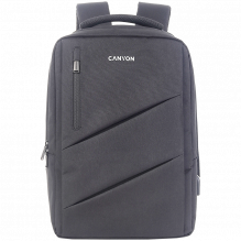 CANYON backpack BPE-5 Urban USB 15.6' Grey