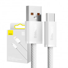 Laidas iš USB į USB-C Baseus Dynamic Series, 100 W, 2 m (baltas)