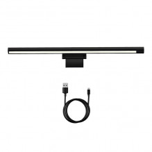 Baseus i-wok Pro series USB stepless dimming screen hanging light (fighting) Black