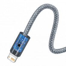 „Baseus Dynamic“ serijos kabelis USB prie „Lightning“, 2,4 A, 1 m (pilkas)