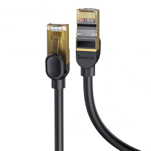 Baseus Ethernet RJ45, 10Gbps, 1m tinklo kabelis (juodas)
