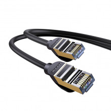 Baseus Ethernet RJ45, 10Gbps, 1m tinklo kabelis (juodas)