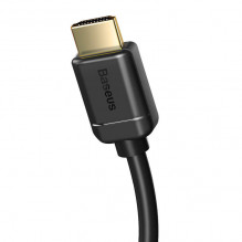 HDMI į HDMI Baseus didelės raiškos kabelis 0,5 m (juodas)