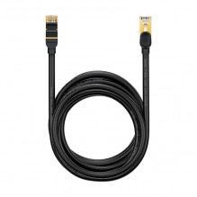 Baseus Ethernet RJ45, 10 Gbps, 20 m tinklo kabelis (juodas)