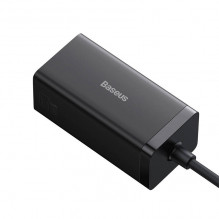 Sieninis įkroviklis Baseus GaN5 Pro 2xUSB-C + USB + HDMI, 67W (juodas)