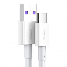 Baseus Superior Series Cable USB to USB-C, 66W, 1m (white)