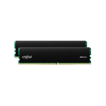 „Crucial Pro“ 64 GB rinkinys (2 x 32 GB) DDR4-3200 UDIMM CL22 (16 Gbit), EAN: 649528937797